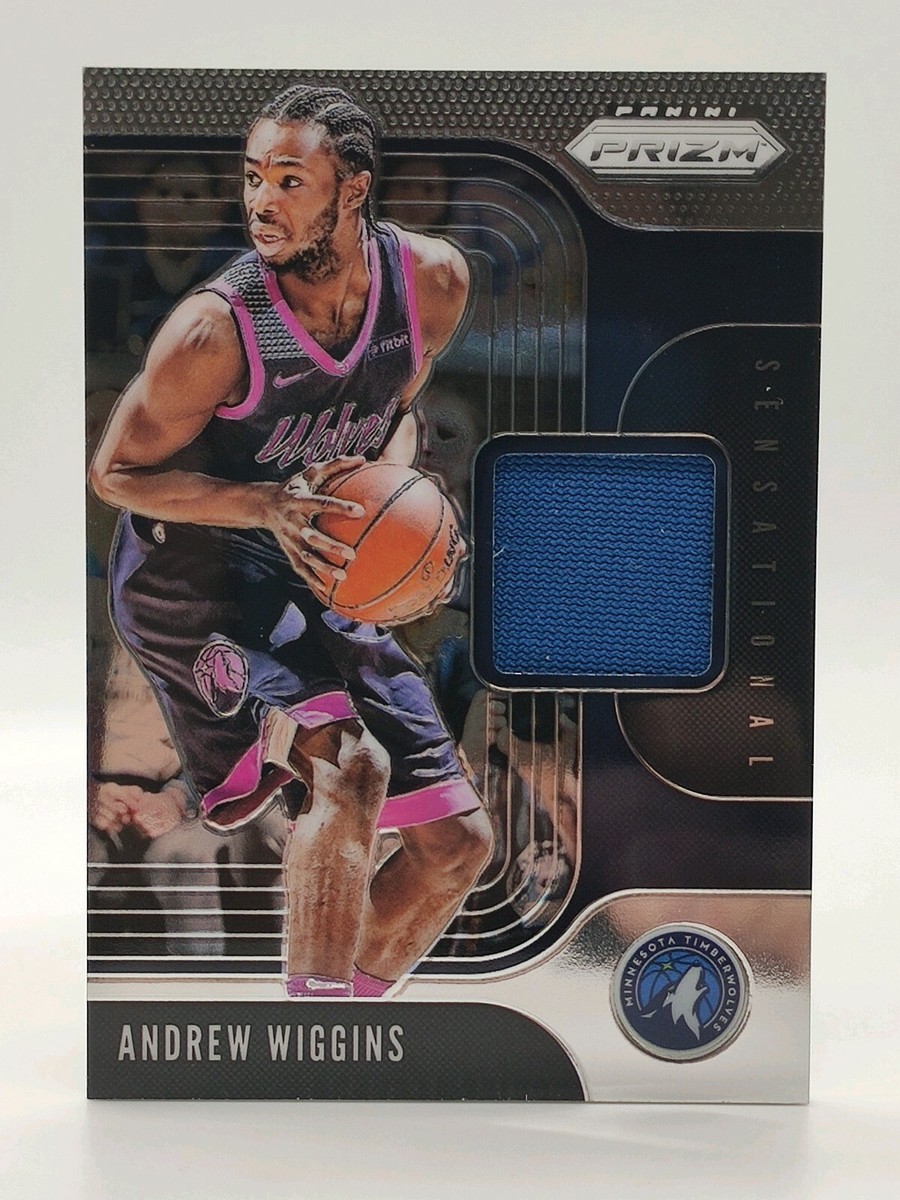 スポーツ選手 Panini Noir Andrew Wiggins RC patch auto Andrew