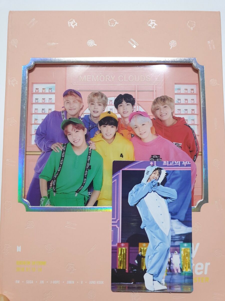 BTS 4th Muster Happy Ever After Official DVD Full Set RM Photocard