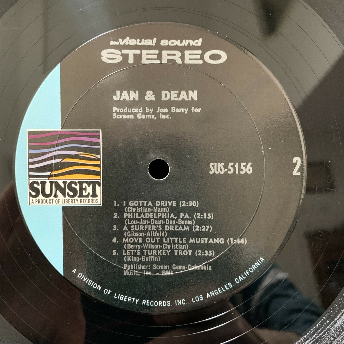 JAN & DEAN - Jan & Dean - SUNSET SUS-5156 ST LP 1967 | eBay