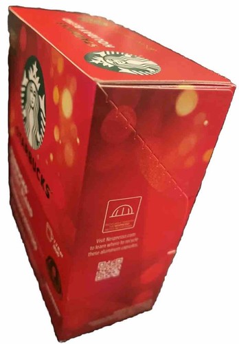 STARBUCKS HOLIDAY BLEND NESPRESSO VERTUO Coffee Capsules Limited Edition NEW - Picture 3 of 7
