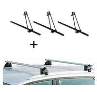 3X FahrradträGer Orion+RelingträGer CRV107A FüR FüR Peugeot 5008 5TüRer Ab 17