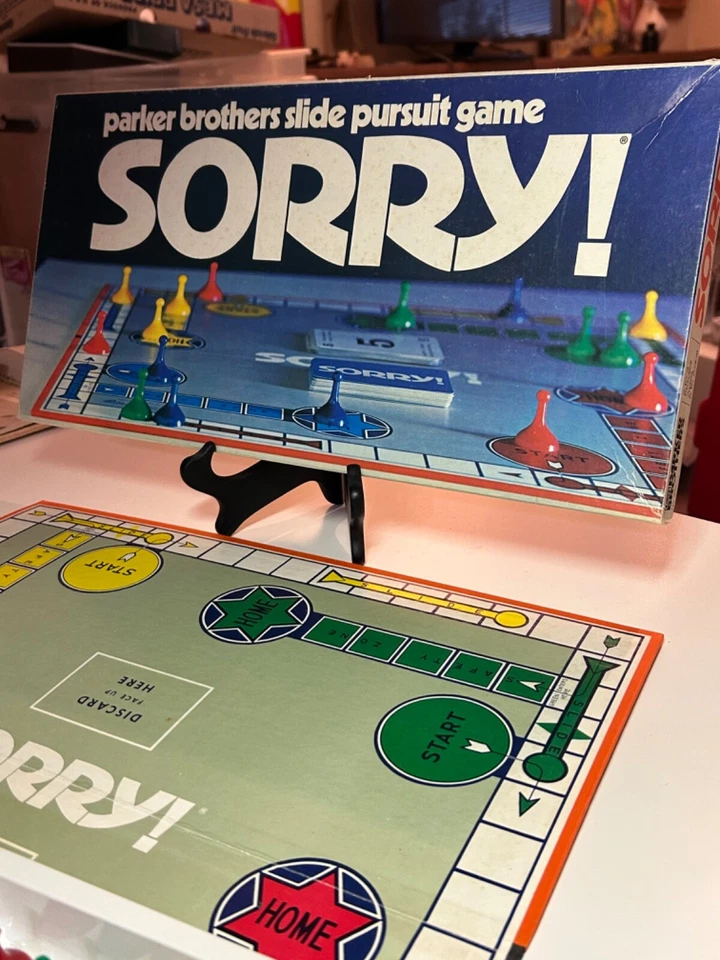 Vintage 1972 SORRY! Board Game Parker Brothers Complete Original Excellent - Image 4 of 4