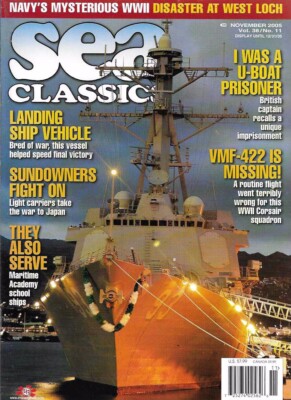 海と刑務所 Camus La mer etc Les prisons Sea Classics Nov.05 U-Boat Prisoner VMF-422 WWII Corsair West Loch
