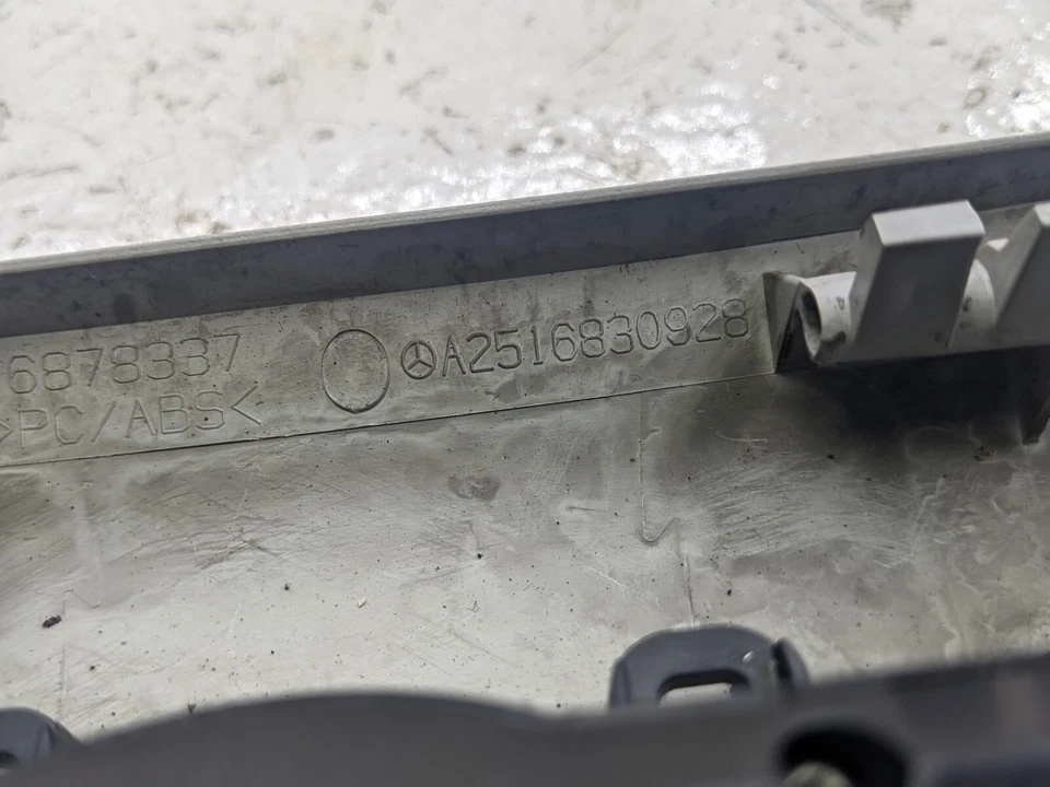 MERCEDES-BENZ R CLASS R320 W251 REAR HEATER CONTROL PANEL A1648700289 - Image 3 of 4