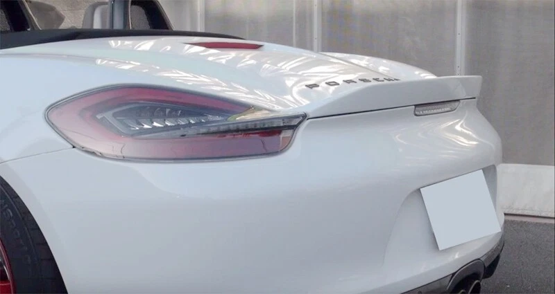 Fit For Porsche 2013-2016 Boxster S GTS 981 SP Style Rear Wing Trunk Spoiler — 第 4/4 张图片