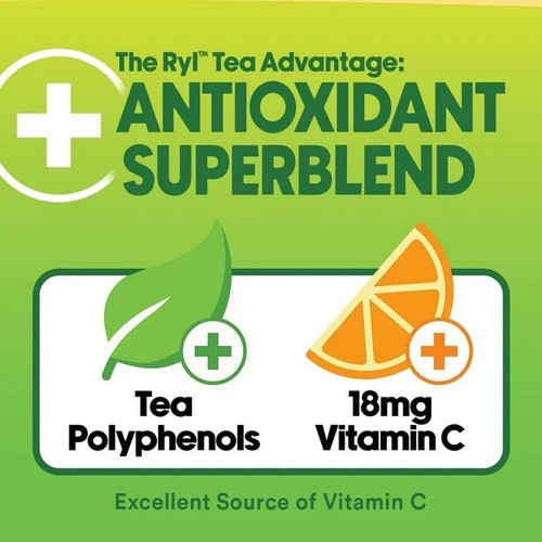 Ryl Iced Tea Green Citrus Antioxidant Superblend Zero Sugar Zero Calorie 16 Oz - 第 3/6 張圖片