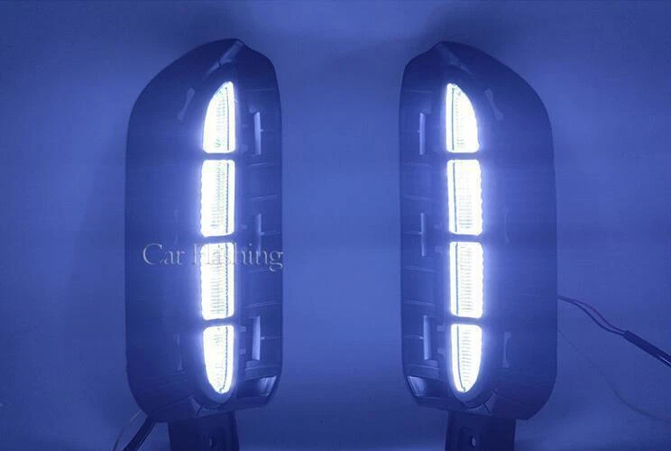 For Kia Sportage X-Pro 2023-2025 LED Daytime Running Turn Signal Fog Light Lamp - Image 3 of 4