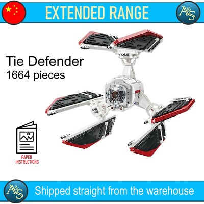 1664 Teile Star Wars Tie Defender Bausteine Set