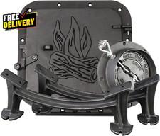 BSK2000 Heavy Duty Camp Stove Kit Black Medium