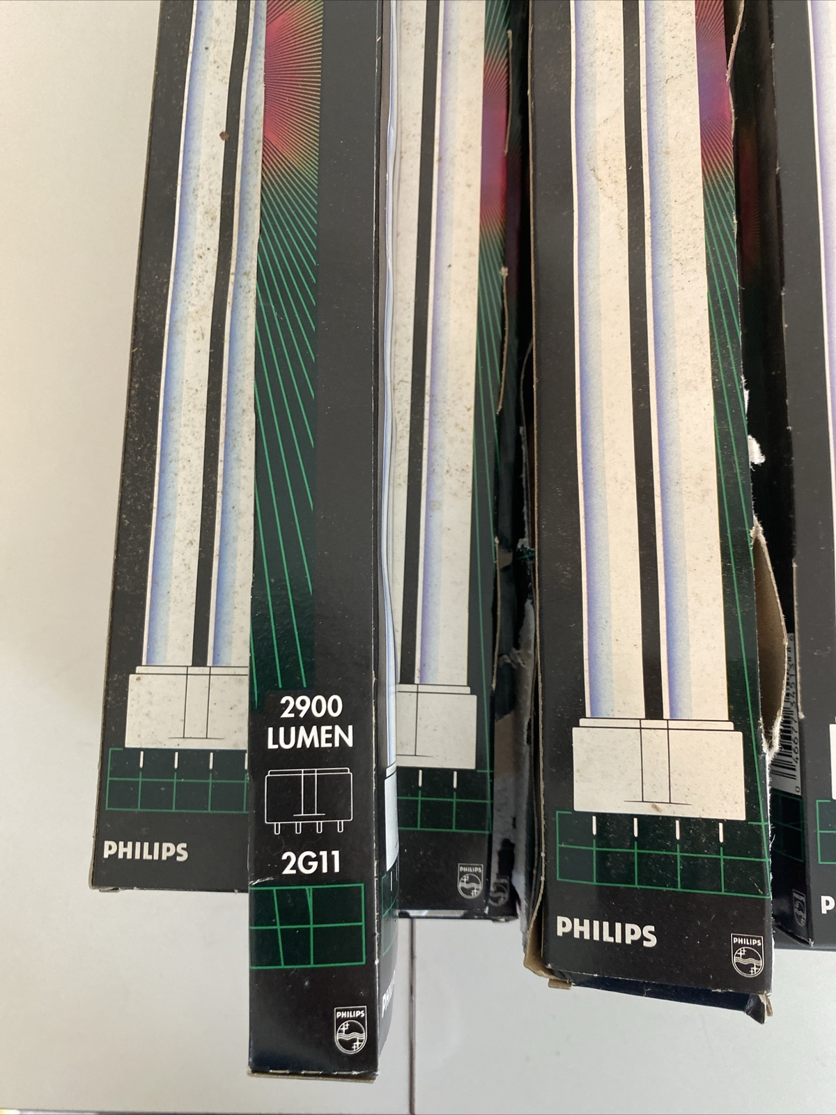 Philips Twin Tube Fluorescent Light Bulb PL-L 36W 41 4P 2900 Lumen 2G11 ...