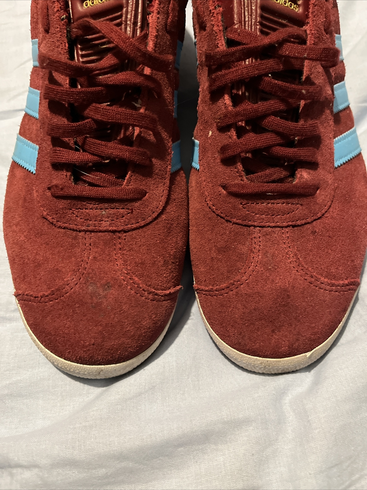 aston villa adidas gazelle trainers