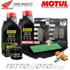 Tagliando HONDA SH 300 i abs 2018 2019 / Olio Motul + Filtri Candela Pastiglie