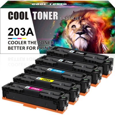 Toner Kompatibel Für HP 203A 203X Color LaserJet Pro M281FDW FDN M254DW M254NW