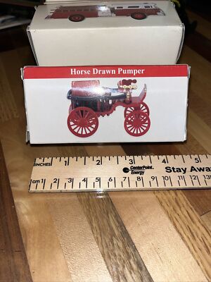 Horse Drawn Pumper 2000 Readers Digest Vintage Firetruck