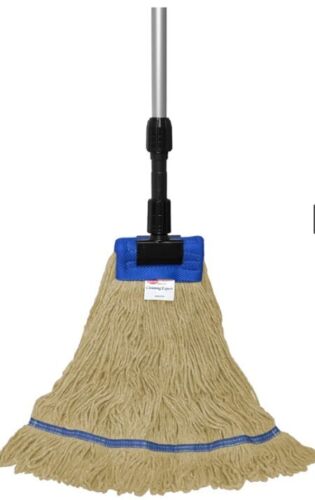 Cerchietto 3, 6, 12 General Purpose bianco cotone passante estremità X-Large mop largo 5" - Foto 2 di 4