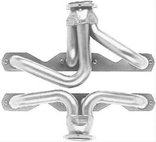 Small Block Chevy 1962-67 Nova Exhaust Headers Inside Frame Rail Silver Cc14-sec