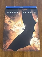 Batman Begins (Blu-ray Disc, 2005) Steelebook