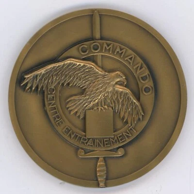 Commando Centre d'Entrainement Médaille de table CEC - Photo 1/2
