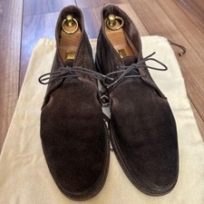 Alden Shoes 1492 Chaka Boots Suede Leather  Brown US 9 B/D used with Box