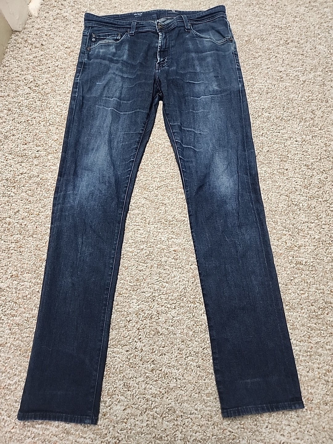 AG Adriano Goldschmied Jeans Mens 34x32 Blue Tellis Modern Slim Denim 