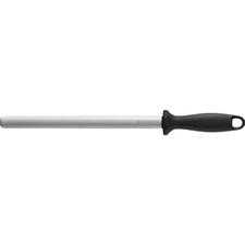 Zwilling Sharpening Steel with Diamond Coating, Oval, Length: 26 cm, Black