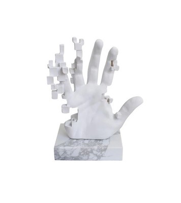 Italfama Pixel Hand Statue New