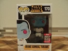 Funko Pop Star Wars Rebels Grand Admiral Thrawn 2017 Convention Exclusive #170