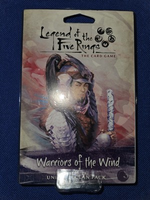 Warriors of the Wind Unicorn Clan Pack | L5R Card Game | Fantasy Flight