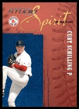 2005 Studio Spirit of the Game Curt Schilling 214/600 Boston Red Sox #15