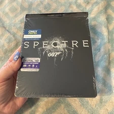 NEW** Spectre James Bond Blu-ray SteelBook Limited Edition Sealed Best Buy