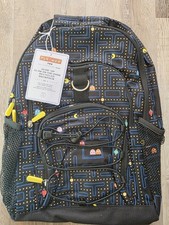 NWT Pottery Barn Teen Glow in The Dark Pac Man Water Resistant Backpack 26 L