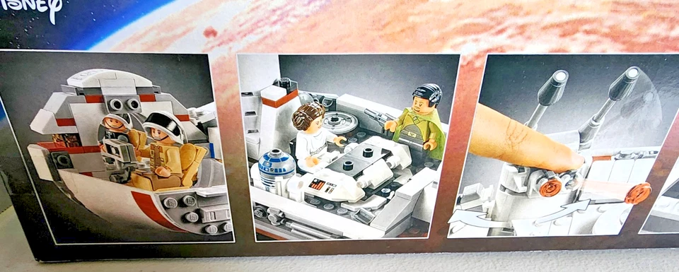 Lego Star Wars 75244 ~ TANTIVE IV ~ NISB retired Leia Bail Organa R2-D2 NEW - Image 4 of 4