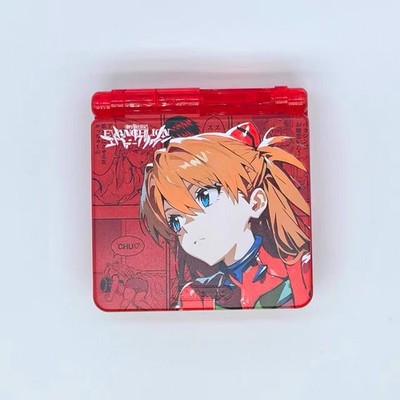 Nintend Gameboy-Advance SP Mecha Girl Replacement shell Clear Red