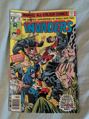 The Invaders #18 - 1997 (Destroyer AKA Union Jack First App) - MARVEL COMICS