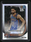 2025-26 Bowman #BCA-AL Ajay Mitchell Chrome Autographs Refractor #/499