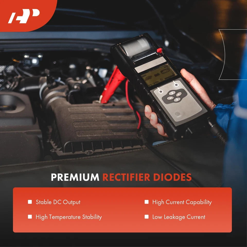 Diodo rectificador alternador A-Premium con trío para BMW 318i Mercedes-Benz C36 AMG Foto 3 de 4