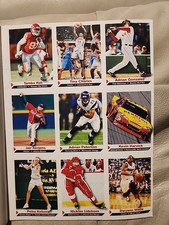 2011 Sports Illustrated For Kids Mark Sanchez: Card Sheet Adrian Peterson D Wade