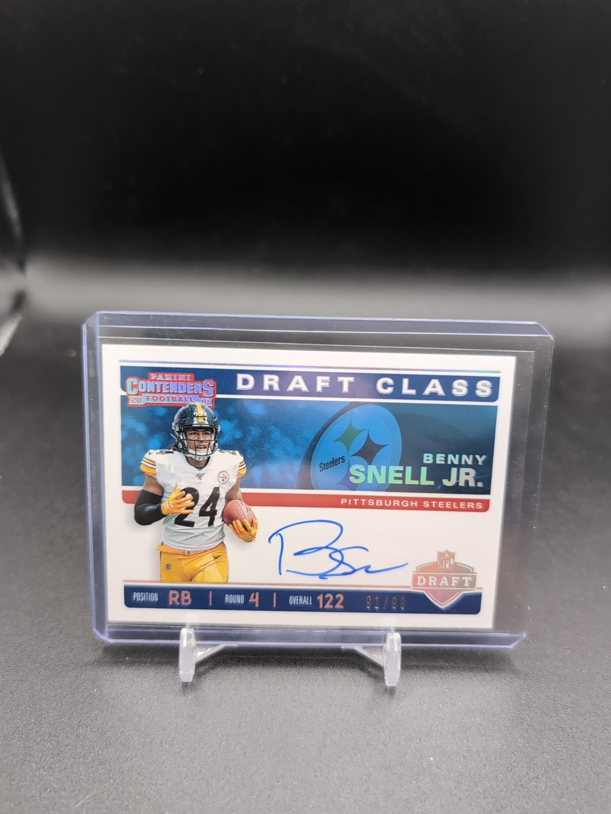 Benny Snell Jr. Panini Contenders Draft Class Autographs #DCABS Base