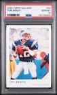 2002 TOM BRADY TOPPS GALLERY #50 PSA 10 NEW ENGLAND PATRIOTS [HOF]