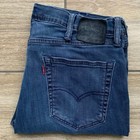 Mens Levi’s 511 W38 L32 Slim Fit Jeans Blue 38R Red Tab Narrow Tapered Regular