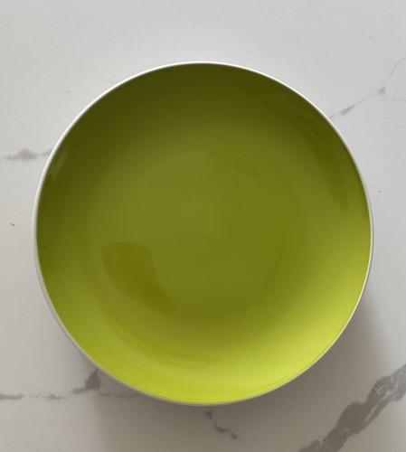 (4) Tag Ceramic Plates Dessert Appetizer 8” Retro Frutiger Aqua Green Orange - Picture 4 of 6