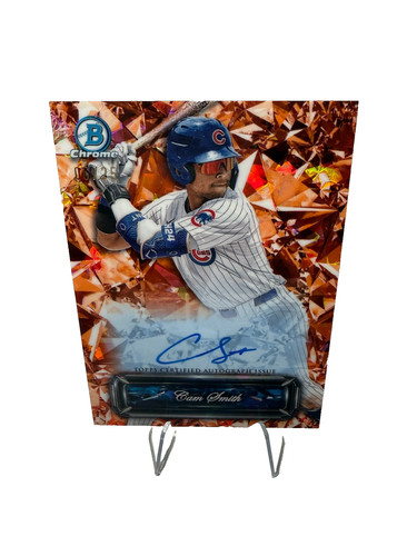 Cam Smith [Orange] #SSA-CS 2024 Bowman Draft Sapphire Selections Autograph card