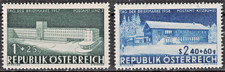 AUSTRIA:1957-58 SC#B299-B300  MNH Stamp Day AP4779