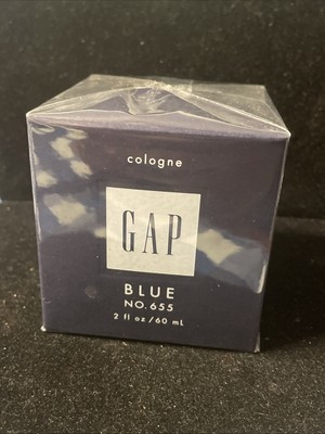 RARE New Factory Sealed Vintage GAP Him Blue No. 655 2 FL Oz Cologne Orig Box