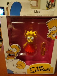 The Simpsons Lisa Simpson 5" Set of Jakks Pacific Action Figure Wave 2 2024 New