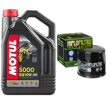 800 Bonneville Motul 5000 10w40 4L Oil Filter Kit Triumph 800 2004 8.94 per litre