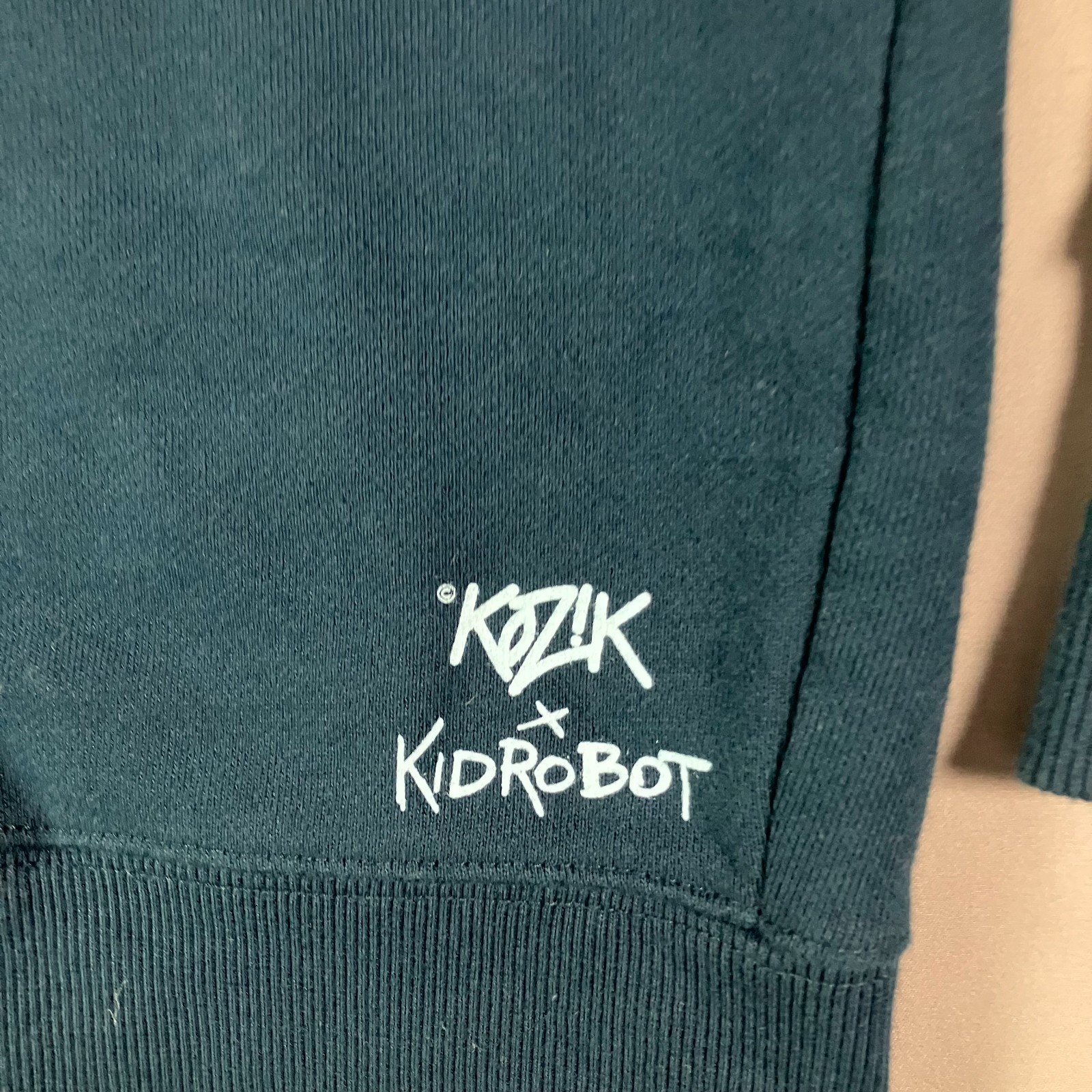 Kidrobot Kozik Multi Bones Labbit Zip Hoodie Mens… - image 12