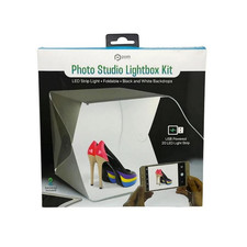 MiniPhoto Light Box Portable Small Shooting Tent White Cube Studio LED Kit Room