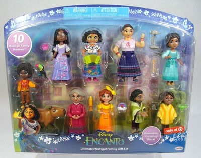 DISNEY ENCANTO ULTIMATE MADRIGAL FAMILY GIFT SET TARGET EXCL W 10 FAMILY MEMBERS