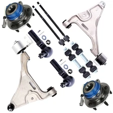 10x Front Control Arm Ball Joint Tie Rod For 2006-2011 Buick Lucerne ES3452